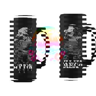 Haleiwa ハワイ ハワイアン ハイビスカス 花 サーファー お土産 コーヒーマグ - Kawaiitshirt