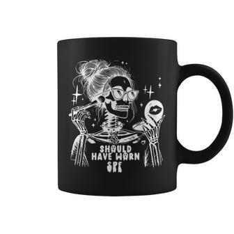 Halloween Skin Care Esthetician Skeleton Skin Esthetician Coffee Mug - Thegiftio