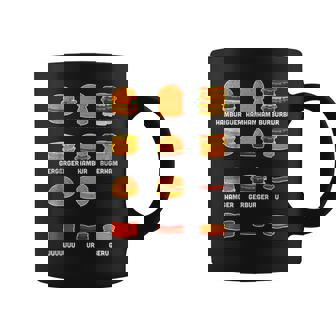 Ham Burgers Hamhamham Burburbur ハンバーガー大学 コーヒーマグ - Kawaiitshirt