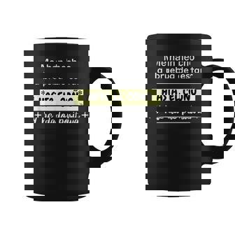 Me Han Hecho La Prueba De Estar Hasta El Y He Dado Positiva Taza de café - Regaloses