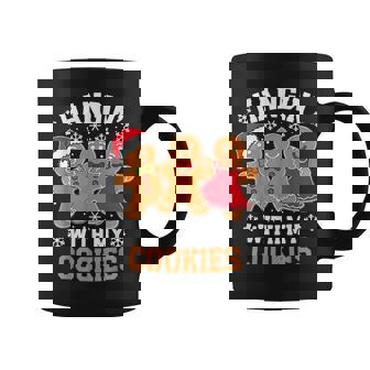 Hangin With My Cookie シャツ メンズ レディース ジンジャーブレッド クリスマス コーヒーマグ - Kawaiitshirt