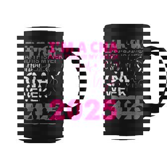 Happy Cna Week Nurse's Day Cna Life Nurse Week 2025 Women Coffee Mug - Thegiftio UK