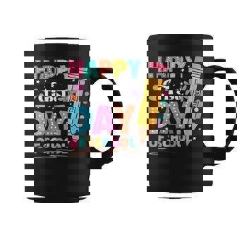 Happy First Day Of School Pencil Teacher Cute Back To School Coffee Mug | Mazezy