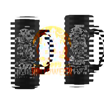 Happy Halloween Haunted House Halloween Costumes Men Coffee Mug - Thegiftio
