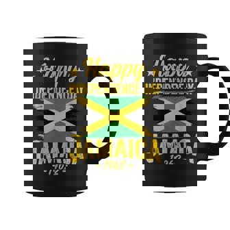 Happy Independence Jamaica Est 6Th August 1962 Jamaican Flag Coffee Mug | Mazezy