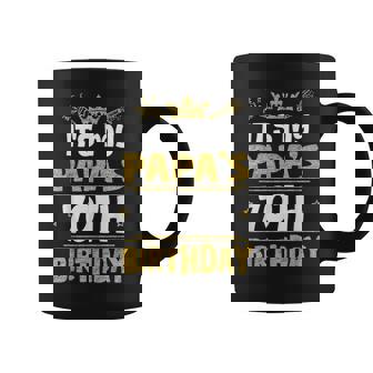 Happy It's My Papa's 70Th Birthday 1955 70 Years Old Coffee Mug - Thegiftio UK