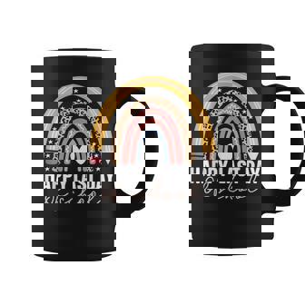 Happy Last Day Of School Rainbow Last Day Teacher Coffee Mug - Thegiftio