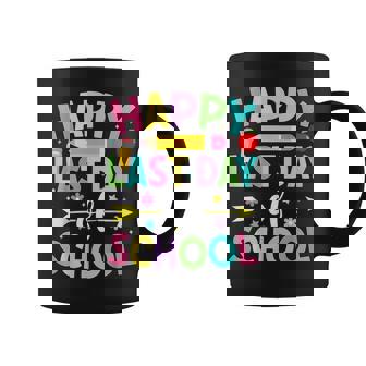 Happy Last Day Of School Teacher Students School Graduation Coffee Mug - Thegiftio UK