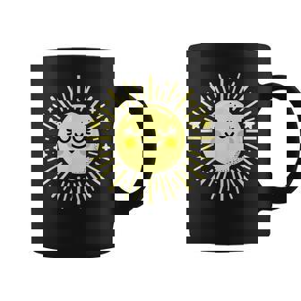 Happy Sunshine Summer Vacation Sun Coffee Mug - Seseable