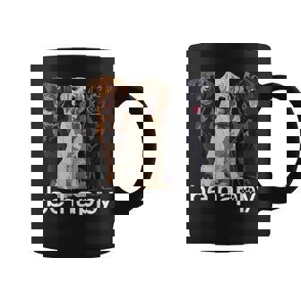 Be Happy ラブラドールレトリバー ゴールデンブラックブラウン チョコレートラボ コーヒーマグ - Kawaiitshirt