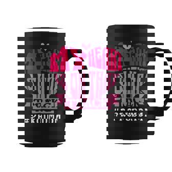My Heart Is On That Track Mom Track And Field Mom Coffee Mug | Mazezy