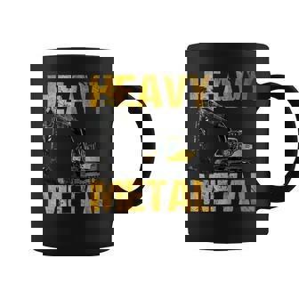 Heavy Equipment Operator Excavator Construction Backhoe コーヒーマグ - Kawaiitshirt