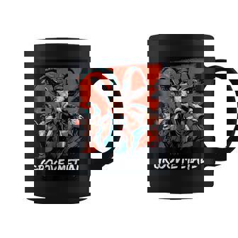 Heavy Metal Band Groove Metal Music Metal Concierto Taza de café - Regaloses