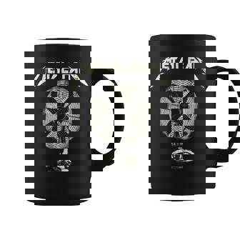 Heavy Metal Muscle Man Vintage Graphic Band Rock Coffee Mug | Seseable UK