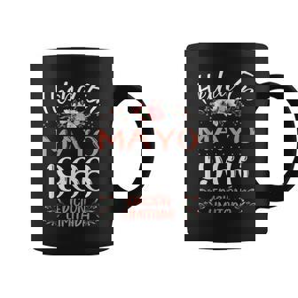 Hecha En Mayo 1966 Regalo 59 Años Cumpleaños Taza de café - Regaloses