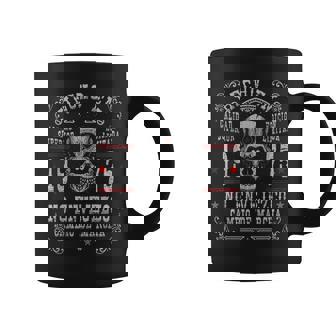 Hecho En 1975 50 Años Cumpleaños Moto Biker Hombre Motero Taza de café - Regaloses