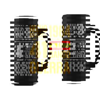 Hecho En 1984 Cumpleaños 41 Años Bandera España Hombre Taza de café - Regaloses