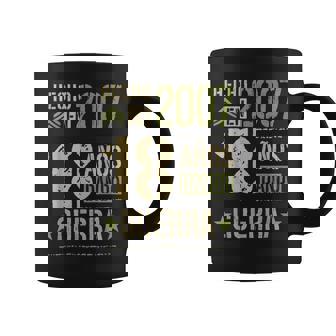 Hecho En 2007 Dando Guerra 18 Años 18 Cumpleaños Regalo Taza de café - Regaloses