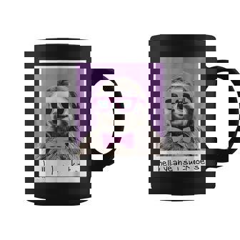 Hell Yeah I Suck Toes Feet Lover Public Prank Sloth Coffee Mug - Monsterry