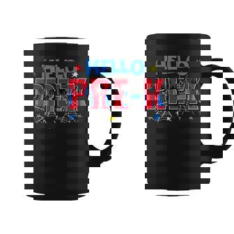 Hello Pre-K Squad Spider Pre-K Team Back To School Coffee Mug | Mazezy