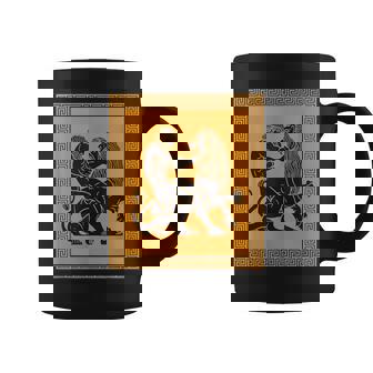 Heracles León Mitología Griega Mitos Antiguos Historia Arte Taza de café - Regaloses