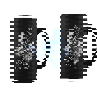 Hill Country Strong Texas Boots And Flowers Coffee Mug | Mazezy