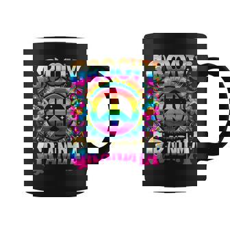 Hippie Tie Dye Peace Sign Groovy Grandma Coffee Mug - Monsterry