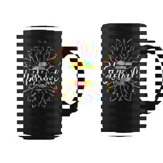 Hippieunfloweroul Coloré Hippie Paix Hippie 60S 70'S Tasse - Cadeauxyz