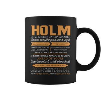 Holm Completely Unexplainable Notices Everything But Won’T Say It Name Coffee Mug | Seseable UK