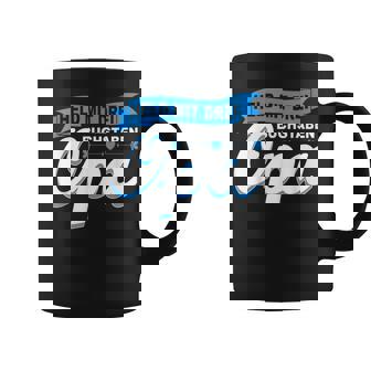 Hombre Abuelo Con Texto En Alemán Grandpapa Held Con Tres Letras Del Abuelo Taza de café - Regaloses