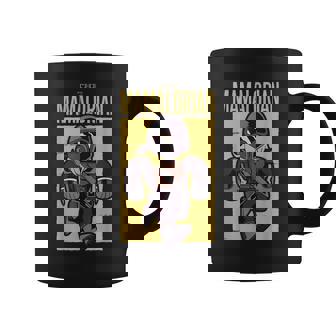 Hombre El Mamalorian Feliz Madres Hustler Día De La Madre Broma Taza de café - Regaloses
