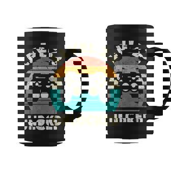 Hombre Nivel 23 Desbloqueado –Intage 23 Cumpleaños Gamer Gaming Retro Taza de café - Regaloses