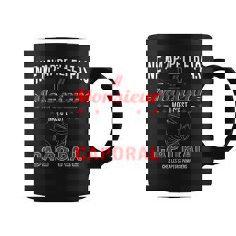 Homme Chef Caporal Chez Lesapeurs-Pompiers Tasse - Cadeauxyz