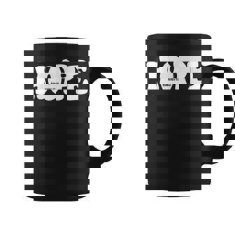 Hope Romans 15 13 レトロ グルービー 面白い クリスチャン 信仰 聖書 J コーヒーマグ - Kawaiitshirt