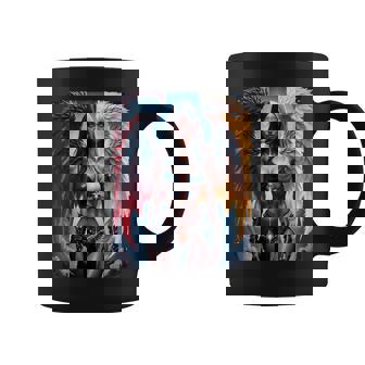 Hot Girl On 男性用 ハーフエンジェル&ハーフデーモンガール コーヒーマグ - Kawaiitshirt