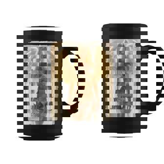 Hot Girl On 男性用 セクシー ブロンド エンジェル ガール ピンナップ コーヒーマグ - Kawaiitshirt