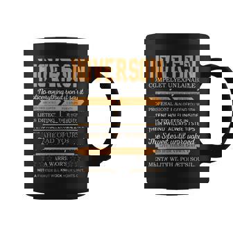 Hoverson Completely Unexplainable Notices Everything But Won’T Say It Name Coffee Mug | Seseable UK