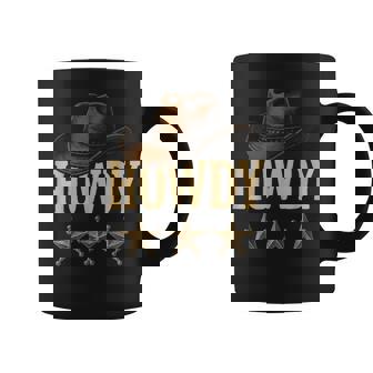 Howdy Cowboy Cowgirls Hat Western Rodeo Coffee Mug - Thegiftio