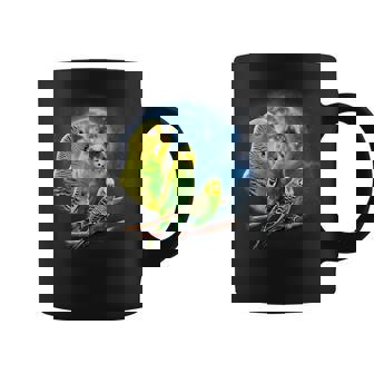 Howling At The Moon シャツ インコシャツ インコ セキセイインコ コーヒーマグ - Kawaiitshirt