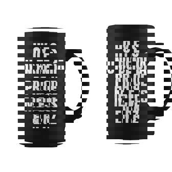 Hoy Es Un Buen Día Para Que Me Dejes En Paz Dicho Divertido Taza de café - Regaloses