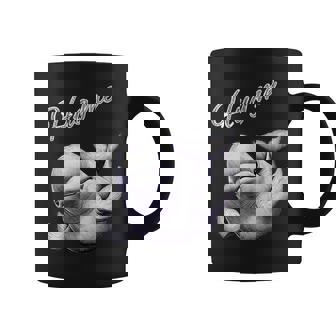 Hug Me ベルーガ アートデザイン 可愛い おしゃれ 動物 シロイルカ シロクジラ コーヒーマグ - Kawaiitshirt