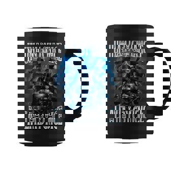 Human By Chance Alpha By Choice Weird Alpha Wolf Meme Coffee Mug - Monsterry