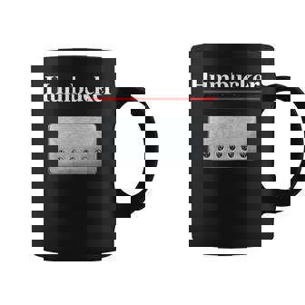 Humbucker ハムバッカー、クールなギタリストのギフト ギターピックアップグラフィック コーヒーマグ - Kawaiitshirt