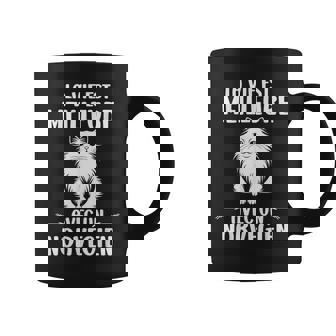Humour Chat Laie Est Meilleure Avec Un Norvégien Tasse - Cadeauxyz