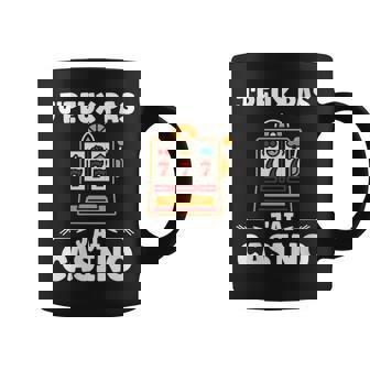 Humour Jackpot Jeux Machine Àous Je Peux Pas J'ai Casino Tasse - Cadeauxyz