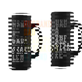 Husband Dad Grandpa 70 Year Old Legend 70Th Birthday Coffee Mug - Thegiftio