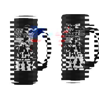 I'll Be Back Trump 2024 アメリカ大統領選挙トランプ コーヒーマグ - Kawaiitshirt