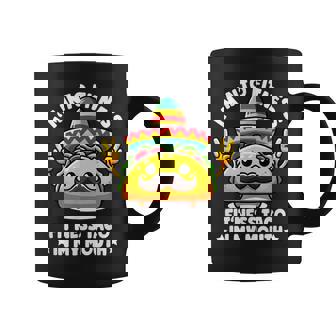 I'm Into Fitness Fit'ness Taco In My Mouth ジム おもしろタコス コーヒーマグ - Kawaiitshirt