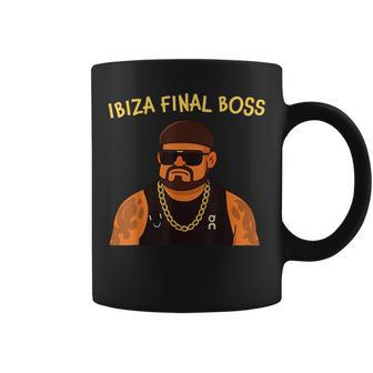 Ibiza Final Boss iral Meme Club Fiestaerano Taza de café - Regaloses