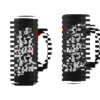 I'm Arya Doing Arya Things Retro Groovy Personalized Coffee Mug | Mazezy